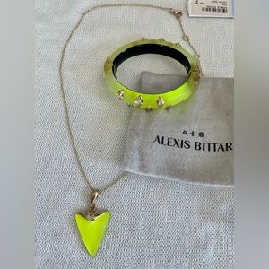 New with tags! Alexis Bittar necklace and bracelet.